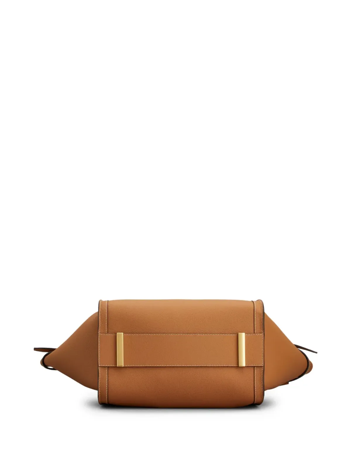 Tod's レザー トートバッグ ブラウン - 画像5