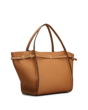 Tod's レザー トートバッグ ブラウン - サムネイル2