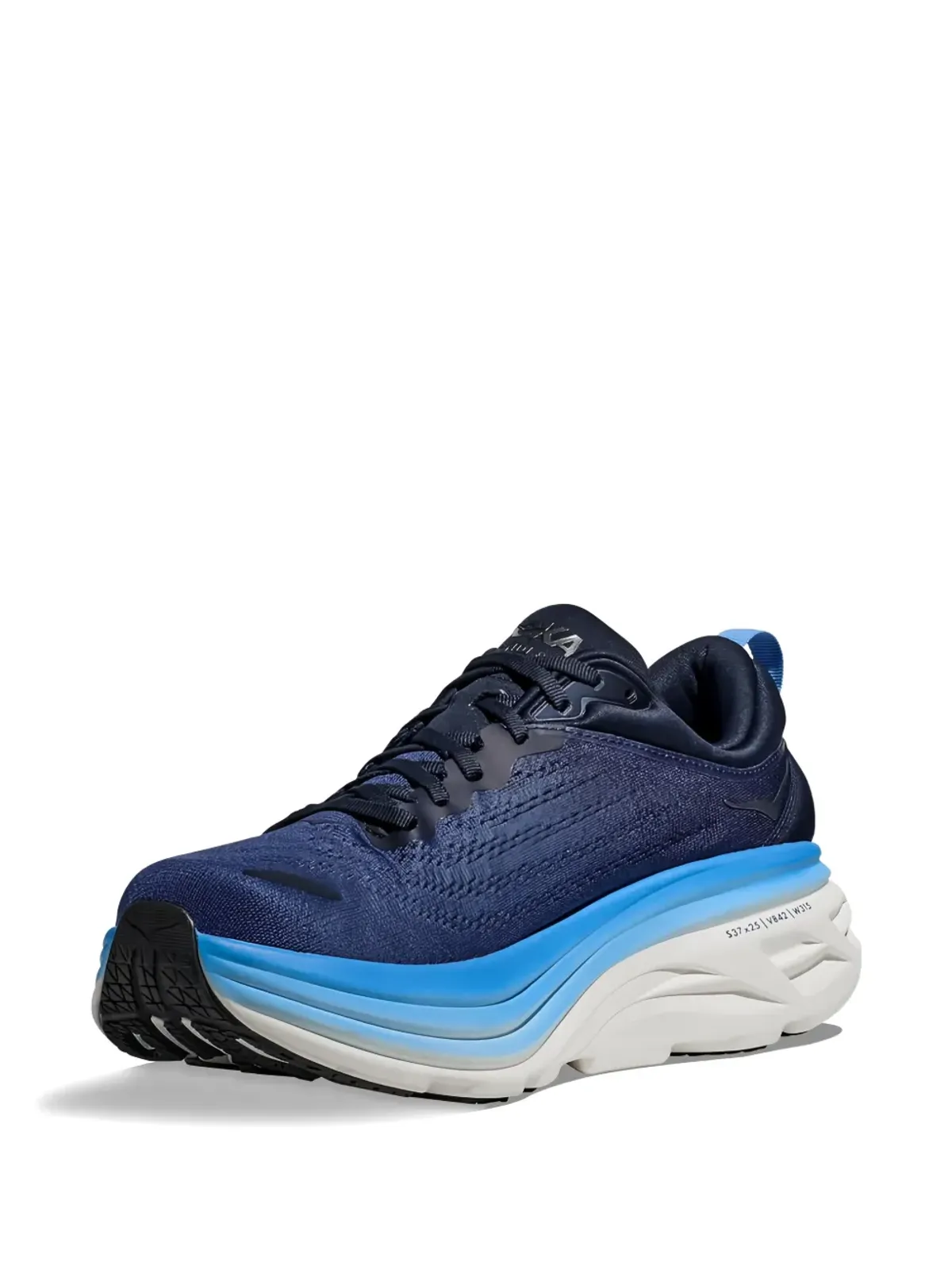 HOKA Bondi 8 ローカットスニーカー ブルー - 画像2