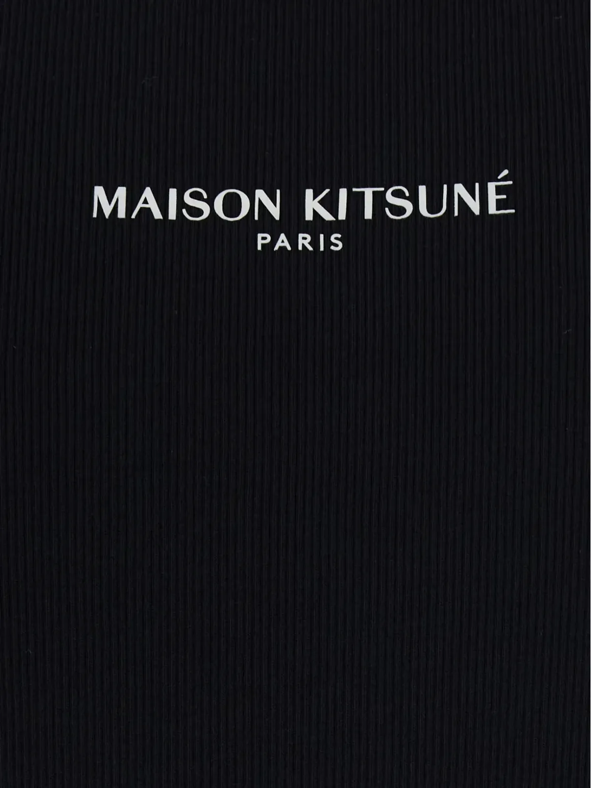 Maison Kitsuné ロゴ入りノースリーブトップ - 画像3