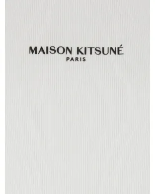Maison Kitsuné ロゴプリントベスト - White - サムネイル3