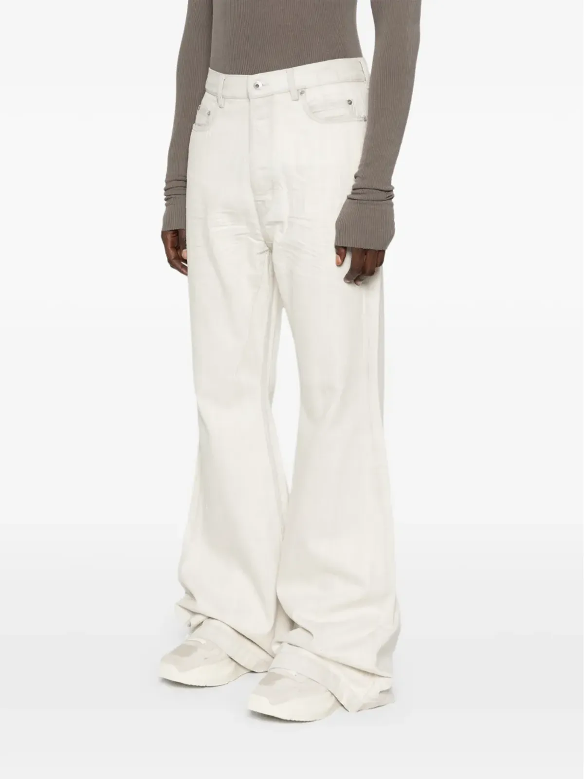 Rick Owens DRKSHDW ボラン ブートカットデニムジーンズ - 画像3