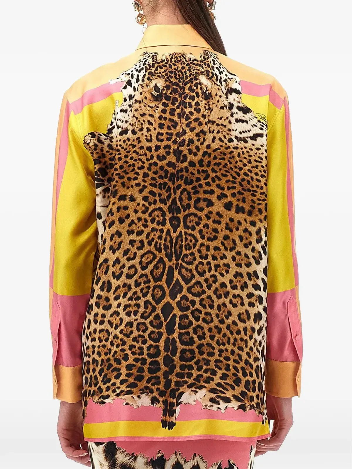 Roberto Cavalli ポッププリント ブラウス - 画像3