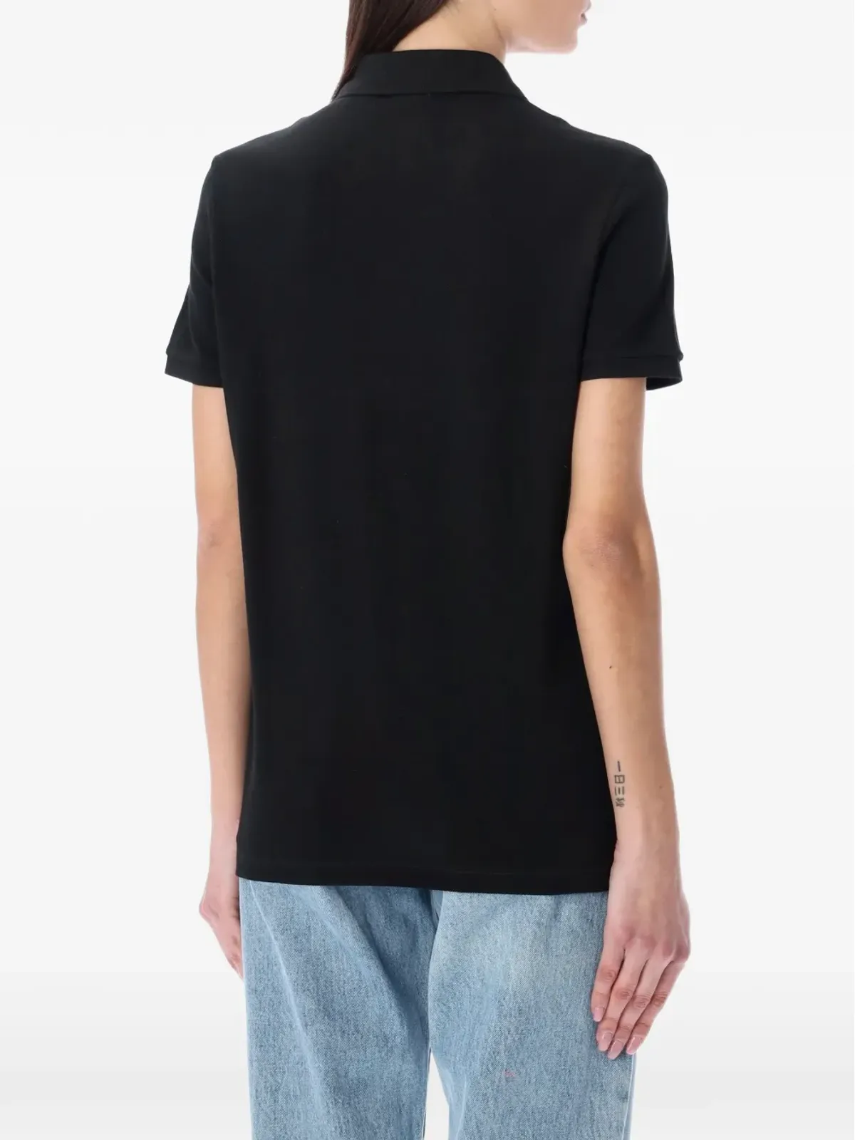 Lacoste 黒ポロトップ - 画像2