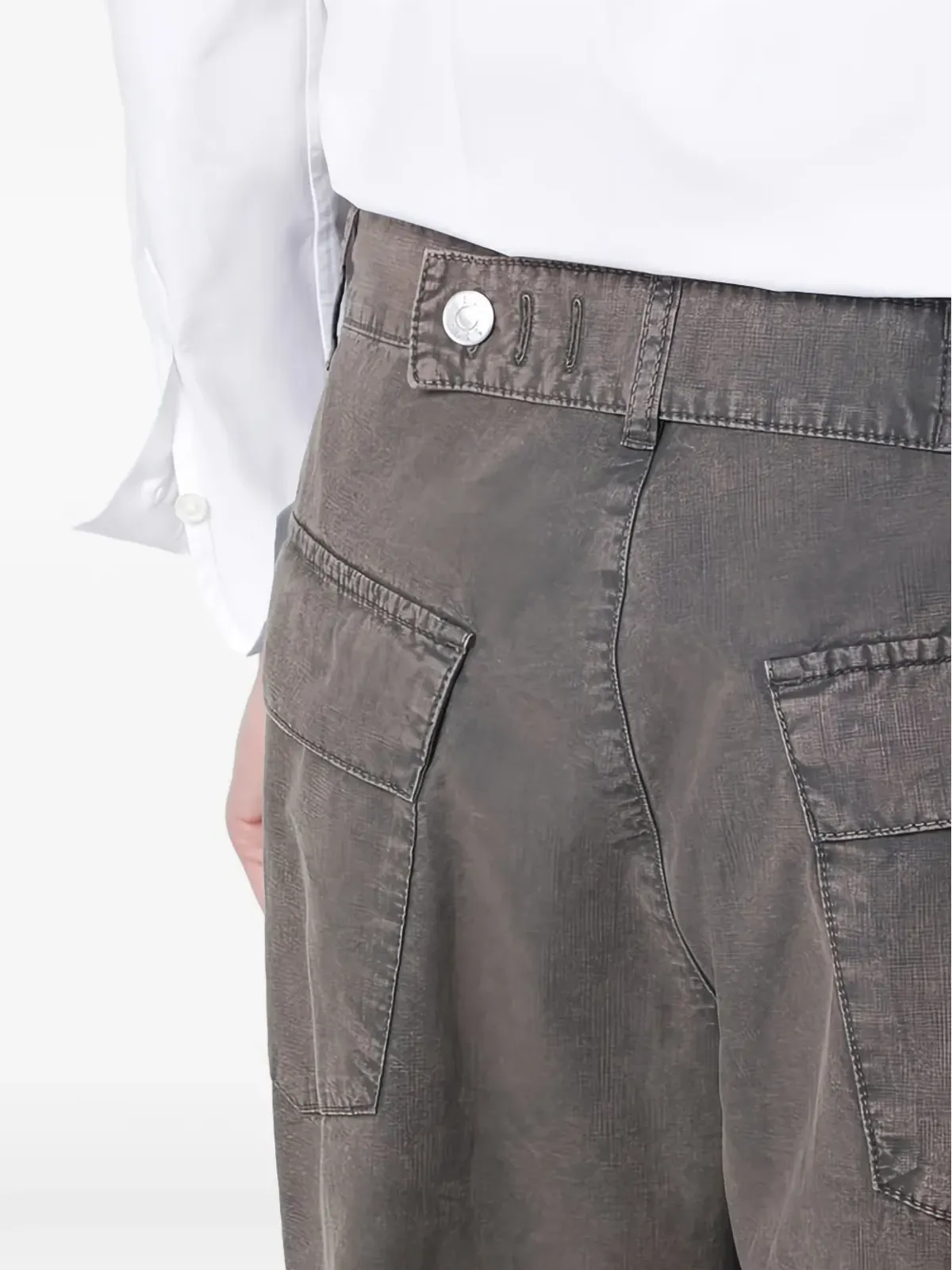 6397 ハイウエスト ワイドレッグパンツ - 画像5