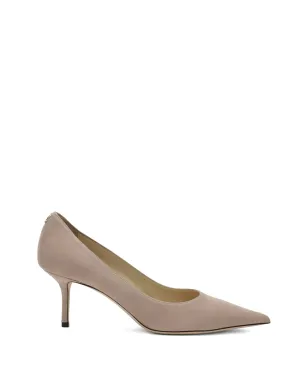 Jimmy Choo ラブ ポインテッドトゥ レザー パンプス - サムネイル1
