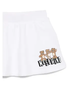 Moschino Kids テディプリント・フリルディテール トラックスーツ - ピンク - サムネイル3
