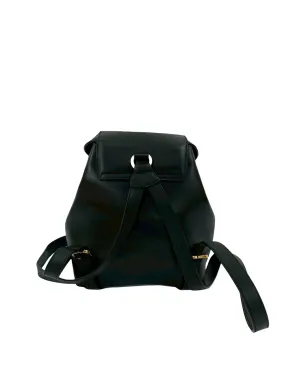 Ferragamo ビンテージ 1990 Gancini カーフスキン レザー バックパック - ブラック - サムネイル3