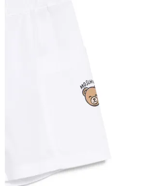 Moschino Kids グラフィック トラックスーツ（ホワイト） - サムネイル3