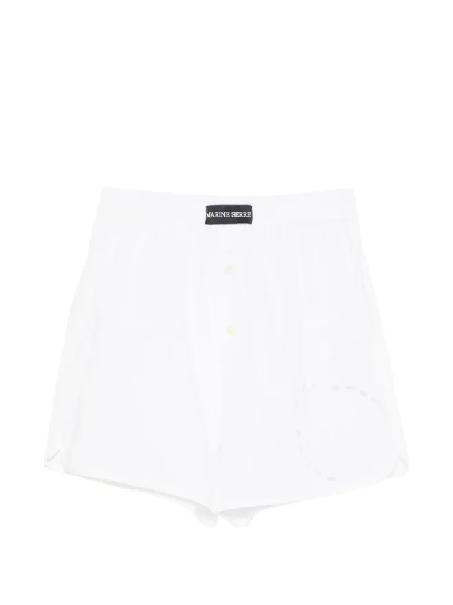 Marine Serre Marine Serre ウエストゴム入りショートパンツの商品画像