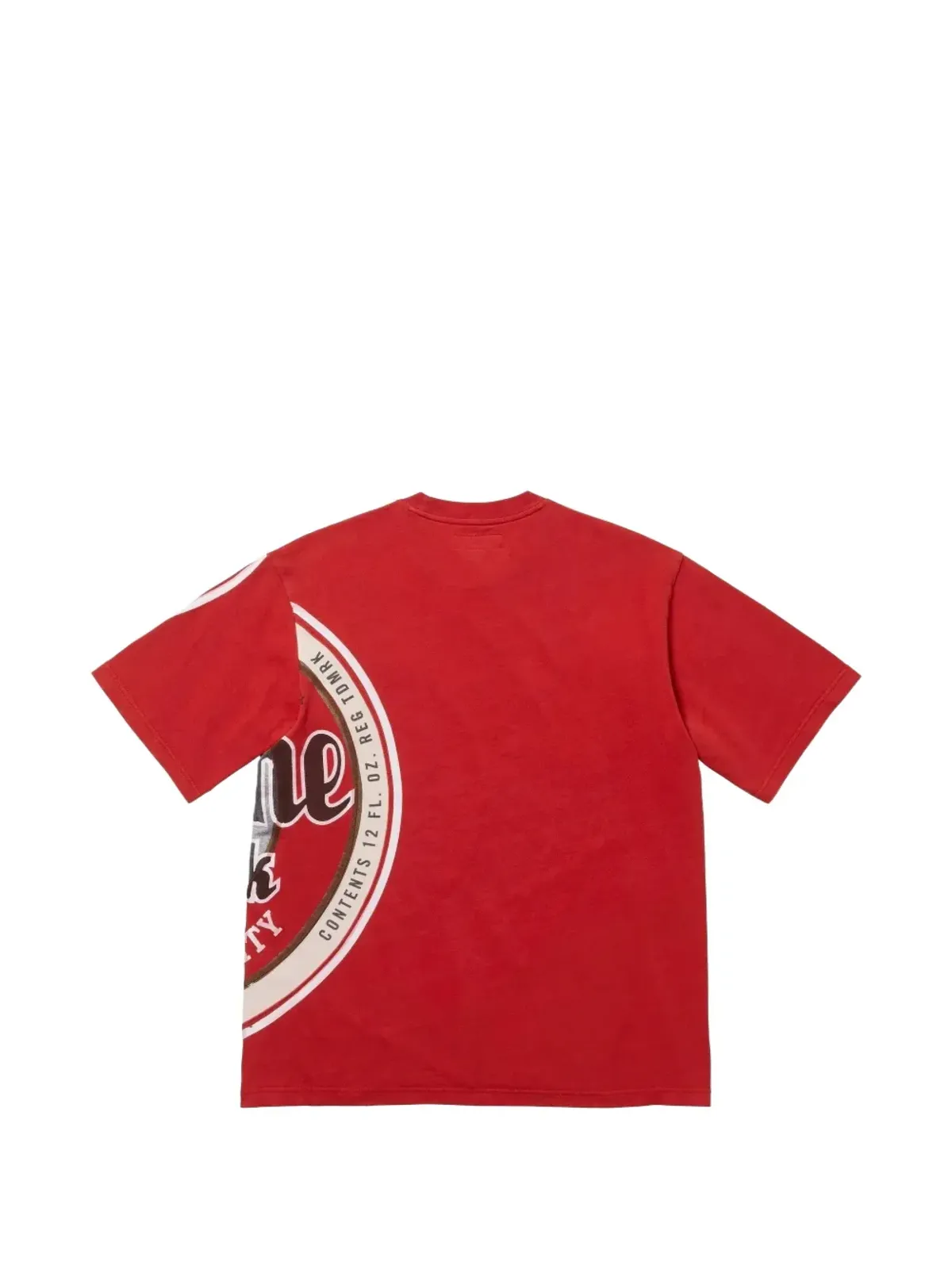 Supreme x Lager ロゴプリント Tシャツ - レッド - 画像2