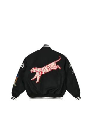 Palace ソウルエクスクルーシブ ヴァーシティジャケット - Black - サムネイル2