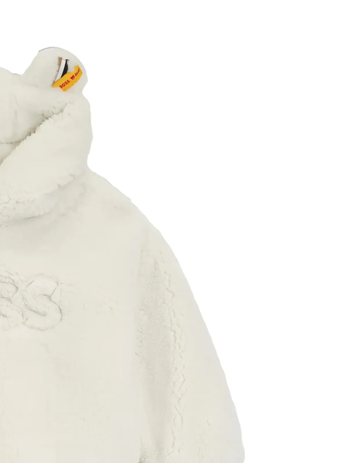 BOSS Kidswear テディフード付きパーカー - 画像3