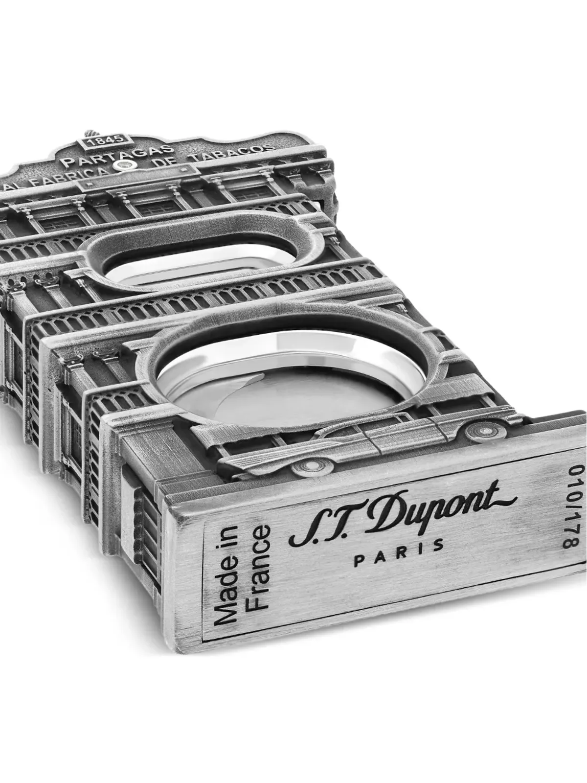 S.T. Dupont パラジウム建築スモーキングキット - シルバー - 画像5