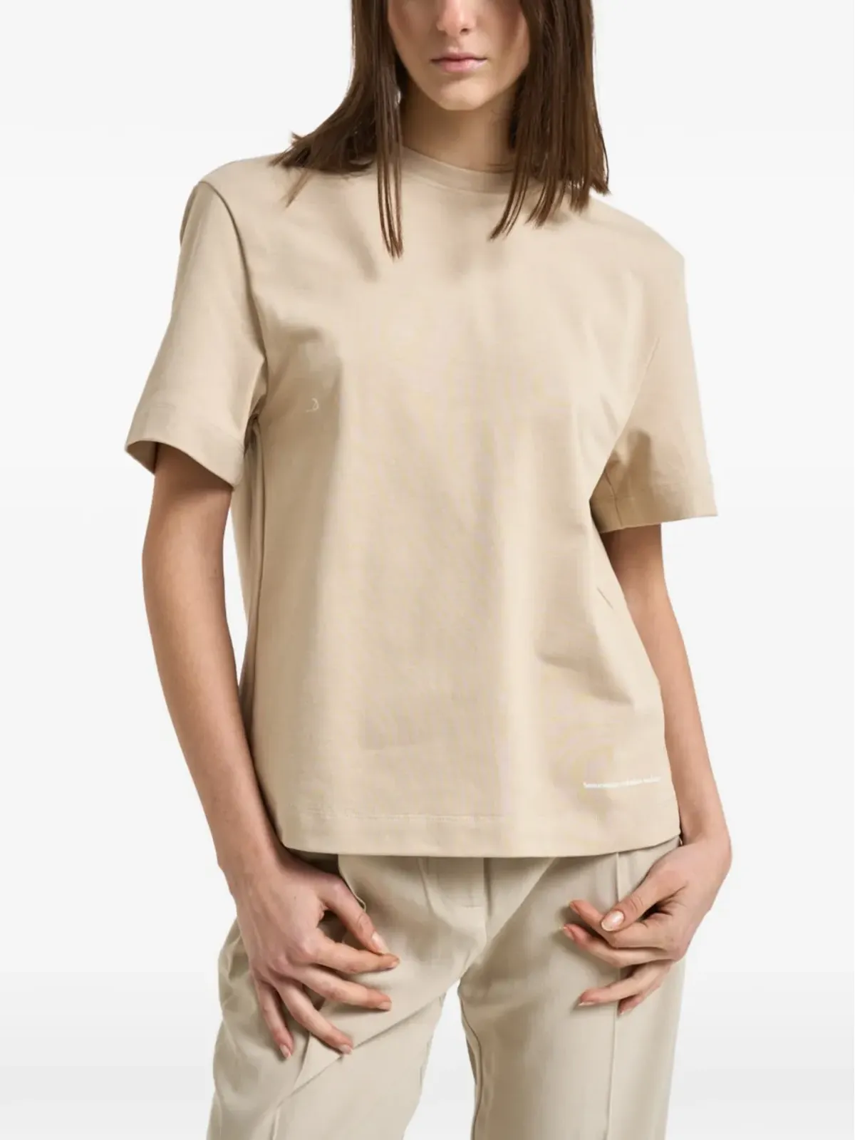 Semicouture セグンダ ボウディテール Tシャツ - 画像1