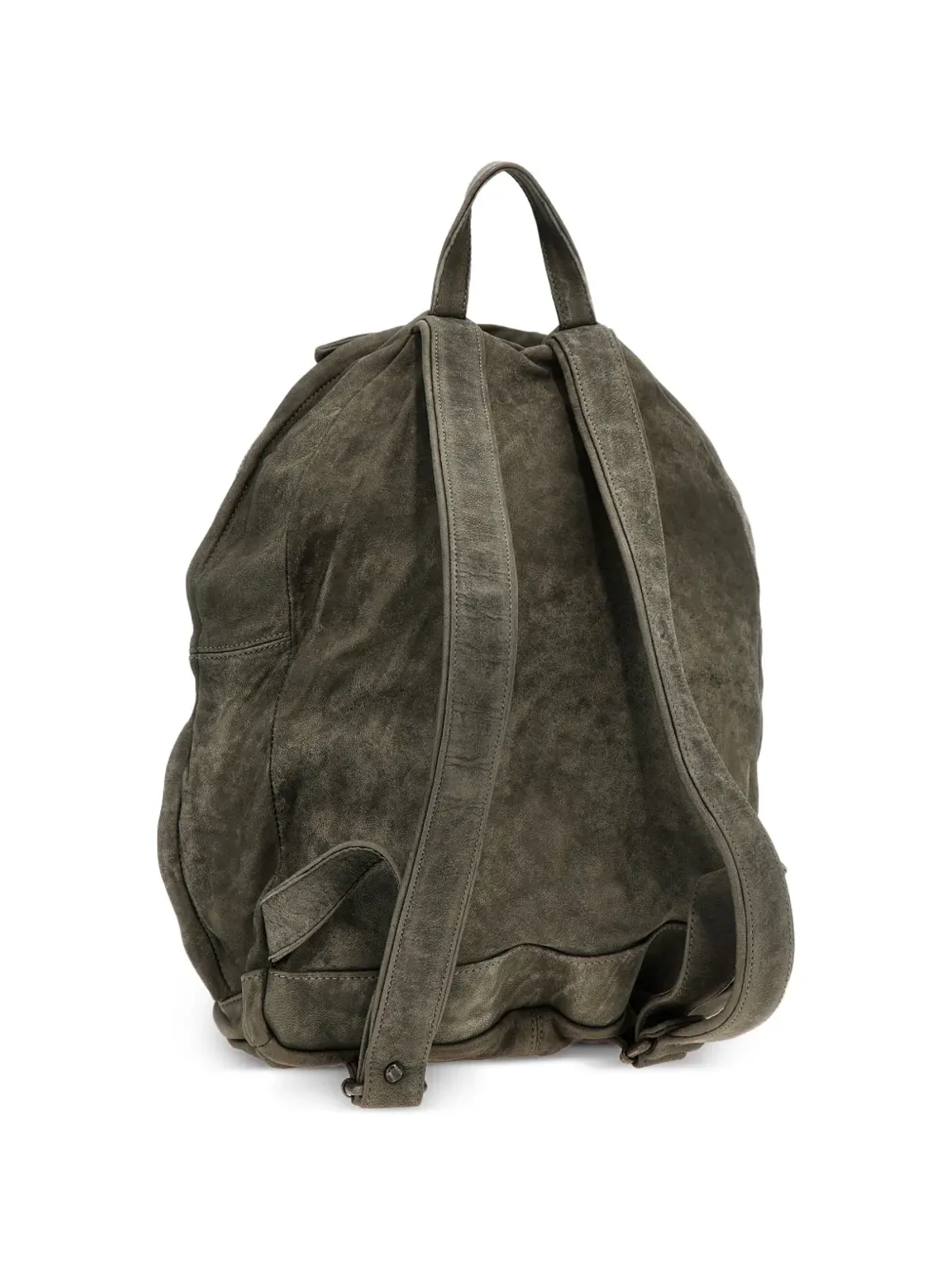 Giorgio Brato ジップファスナー付きレザーバックパック - グレー - 画像2