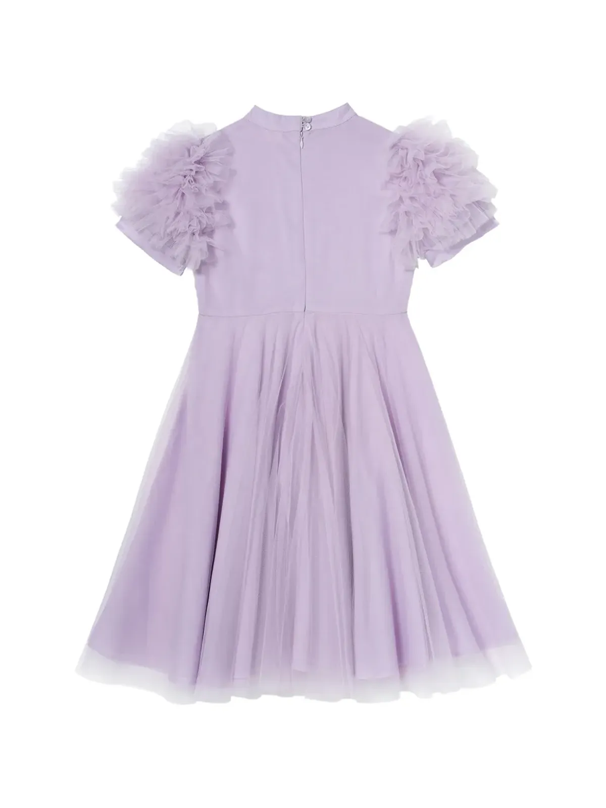 Tutu Du Monde Aria floral-applique ruffled dress - Purple - 画像2