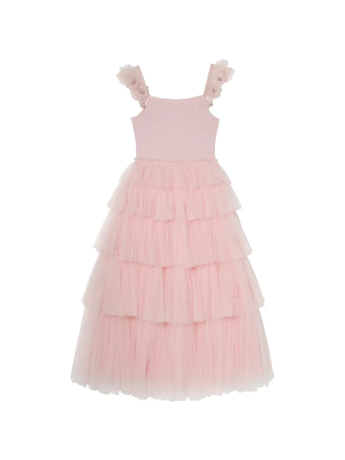 Tutu Du Monde Amira floral-embellished tiered dress - Pink - 画像2