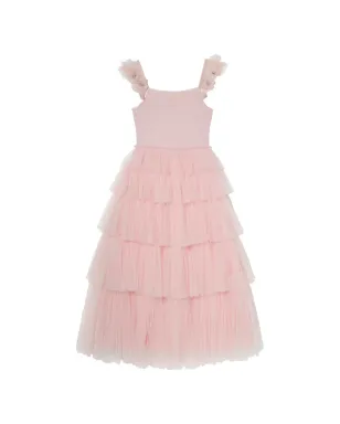 Tutu Du Monde Amira floral-embellished tiered dress - Pink - サムネイル2