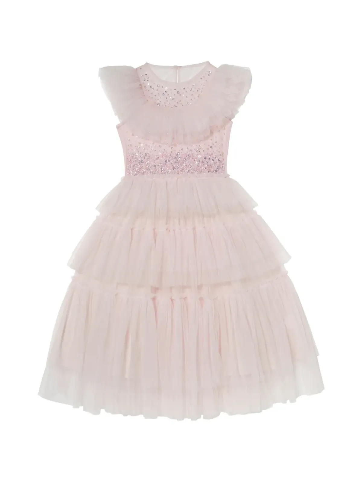 Tutu Du Monde Elira ruffled embellished dress - Pink - 画像1