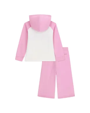 guess kids ロゴプリント トラックスーツセット - サムネイル2