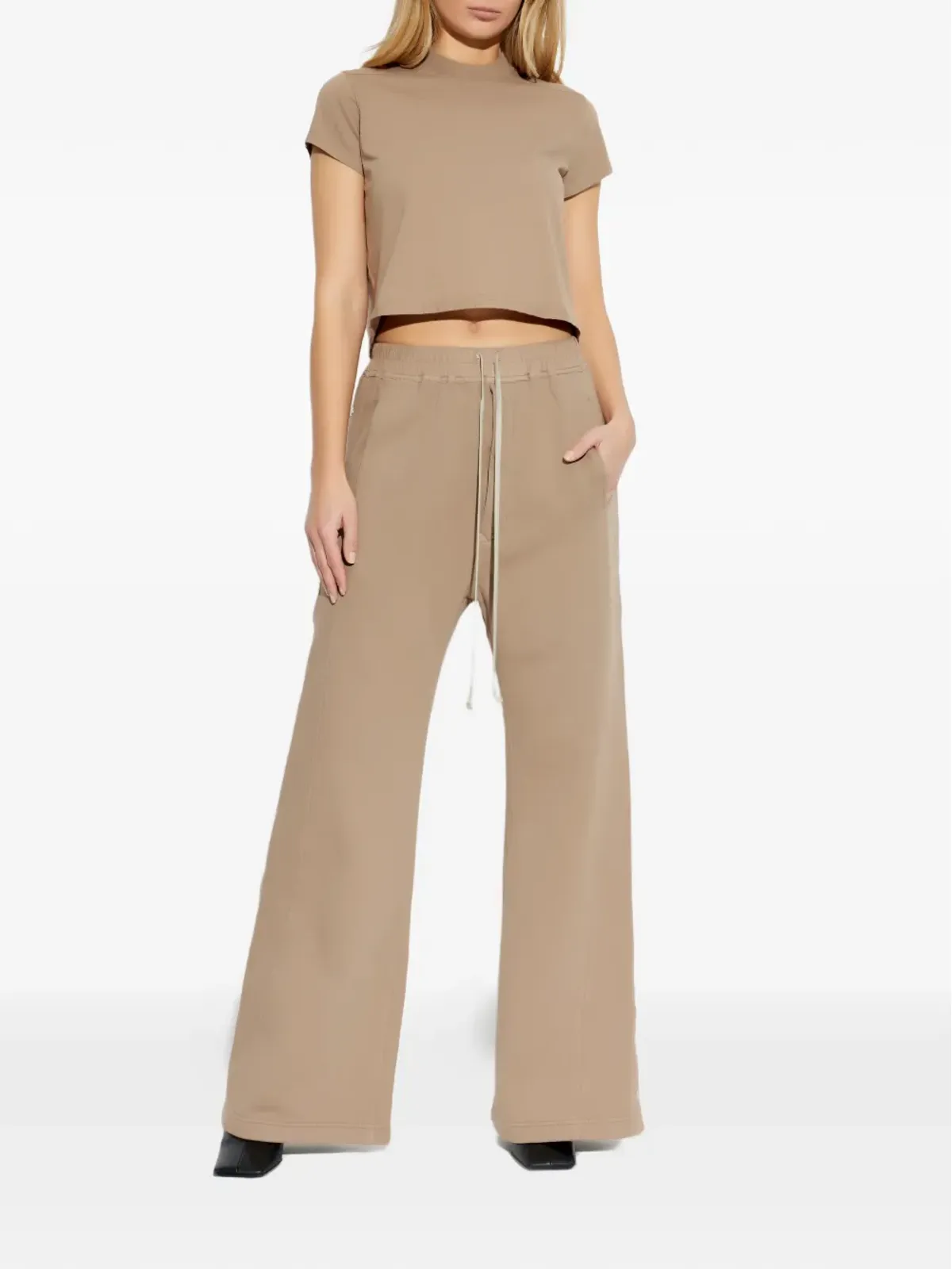Rick Owens DRKSHDW モックネック クロップトップ - 画像2