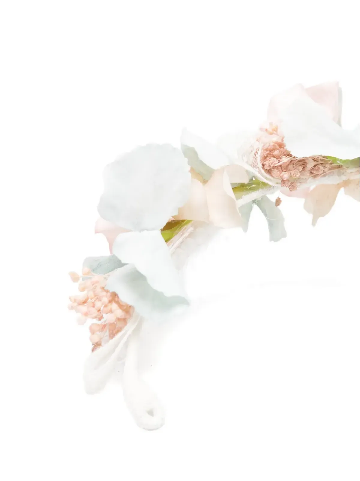 AMAYA floral lace hair accessory - Blue - 画像3