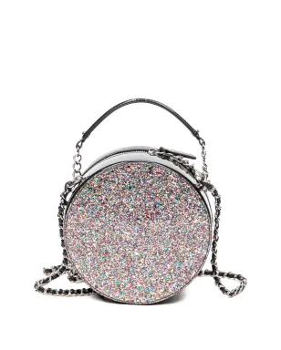 CHANEL Pre-Owned CC Round グリッター トートバッグ - サムネイル1