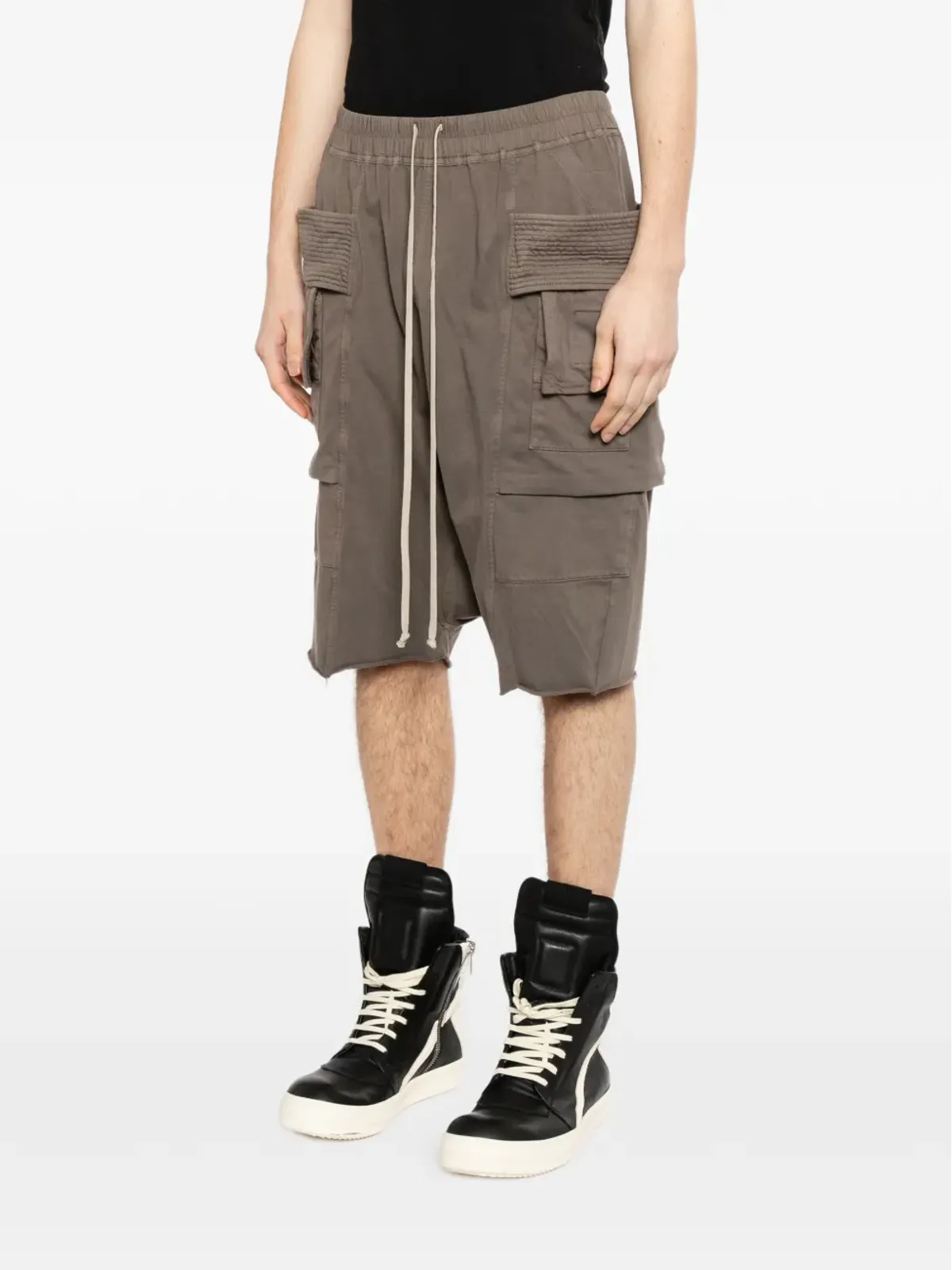Rick Owens DRKSHDW クレアッチ カーゴショーツ - 画像3
