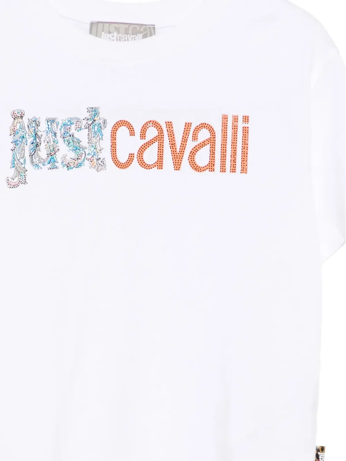 Roberto Cavalli Junior ロゴ入りTシャツ - 画像3