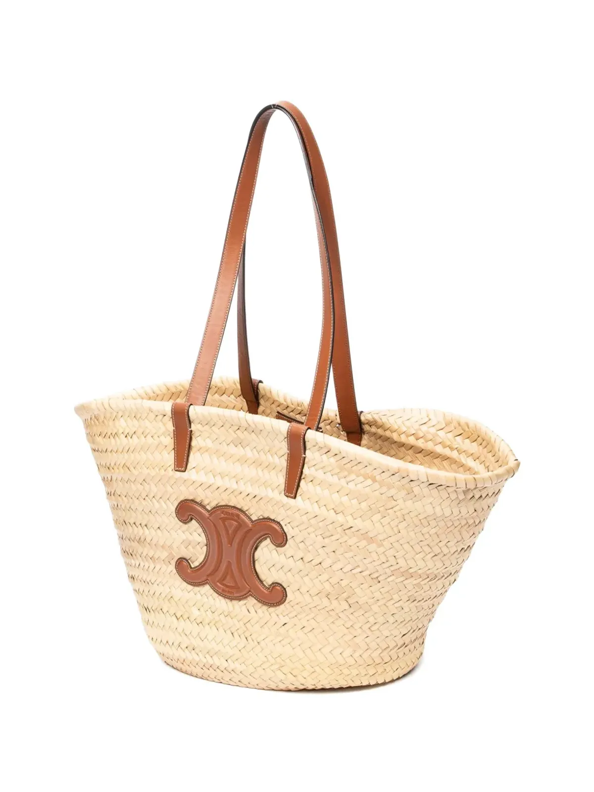 Celine Pre-Owned Triomphe アップリケ バケットバッグ - 画像3
