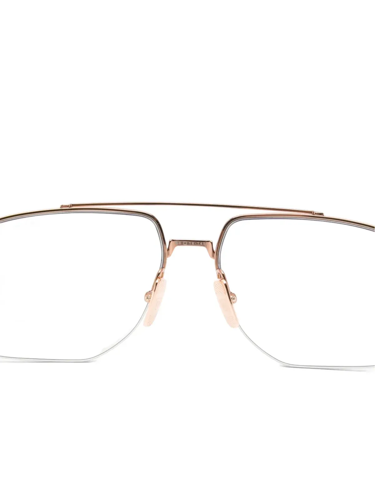 Dita Eyewear Artoa.13 ブロウライン眼鏡 - 画像3
