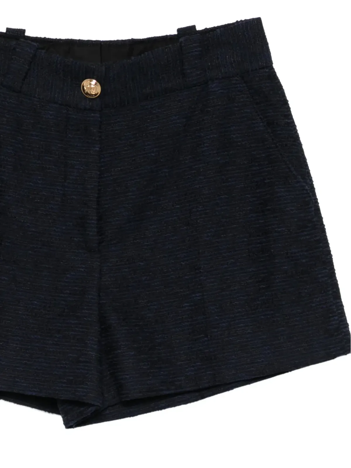 Blazé Milano ボタンショートパンツ ブルー - 画像3