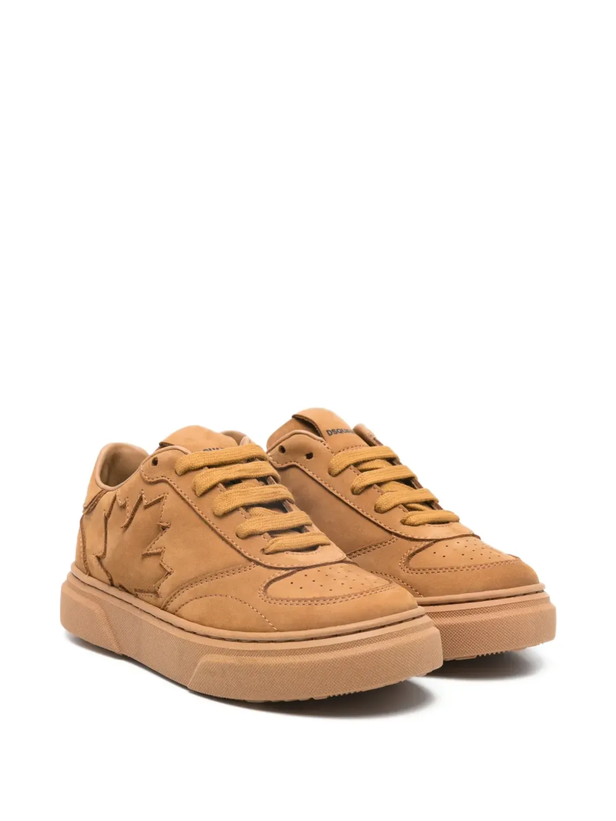 DSQUARED2 KIDS 葉モチーフスニーカー - 画像1