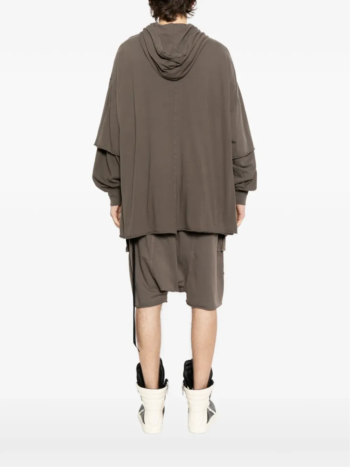Rick Owens DRKSHDW Tommy Hustler フーディー - 画像4