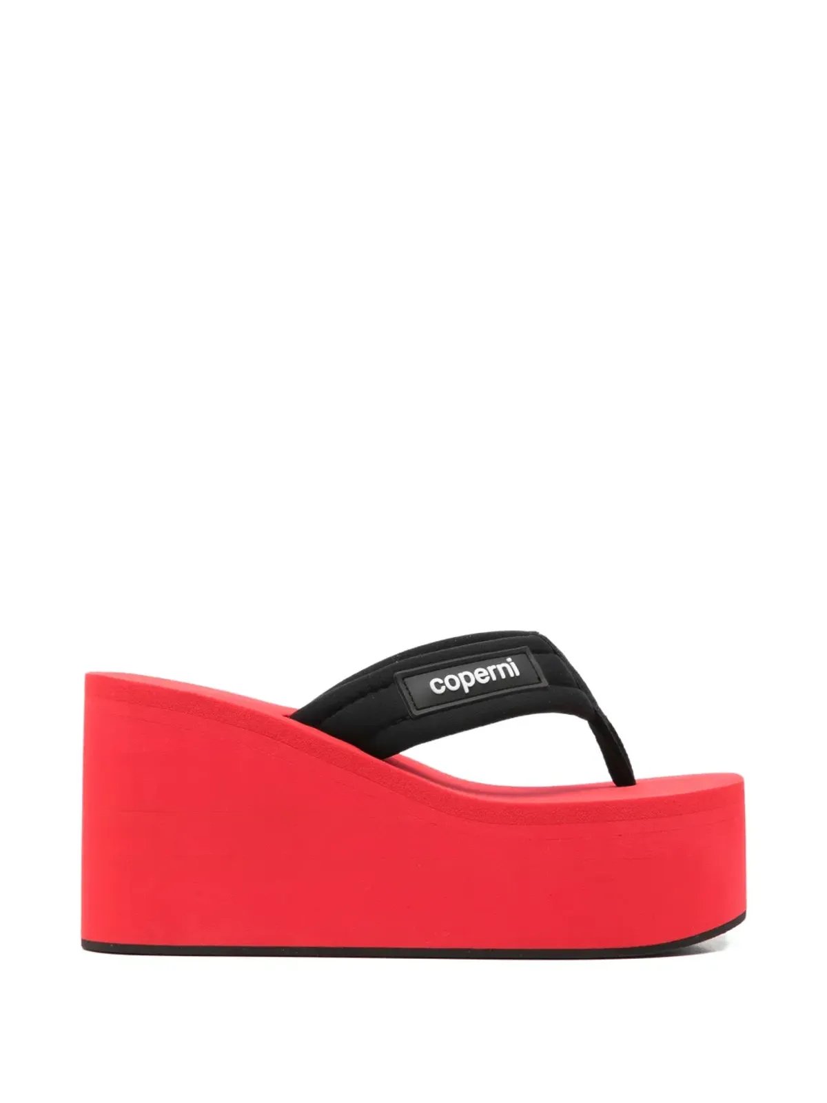 Coperni プラットフォーム・フリップフロップ - Red - 画像1