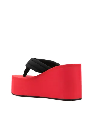 Coperni プラットフォーム・フリップフロップ - Red - サムネイル3
