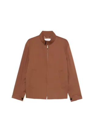 Lardini パリベット ジップアップジャケット（ブラウン） - サムネイル1