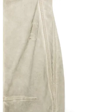 Rick Owens DRKSHDW Sliced Rustier zip-up maxi dress - Green - サムネイル3