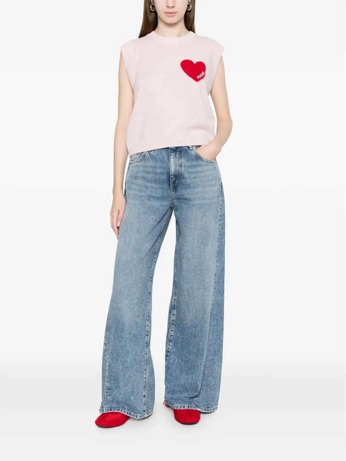 AG Jeans ヘルシンキ ロゴパッチ ジーンズ - 画像2