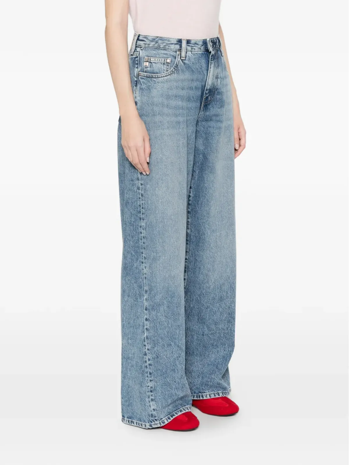 AG Jeans ヘルシンキ ロゴパッチ ジーンズ - 画像3