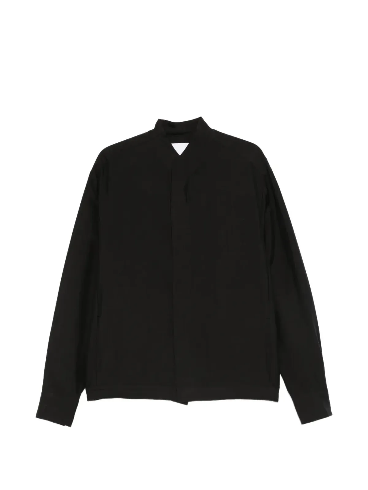 Costumein ベースノーカラージャケット - ブラック - 画像1