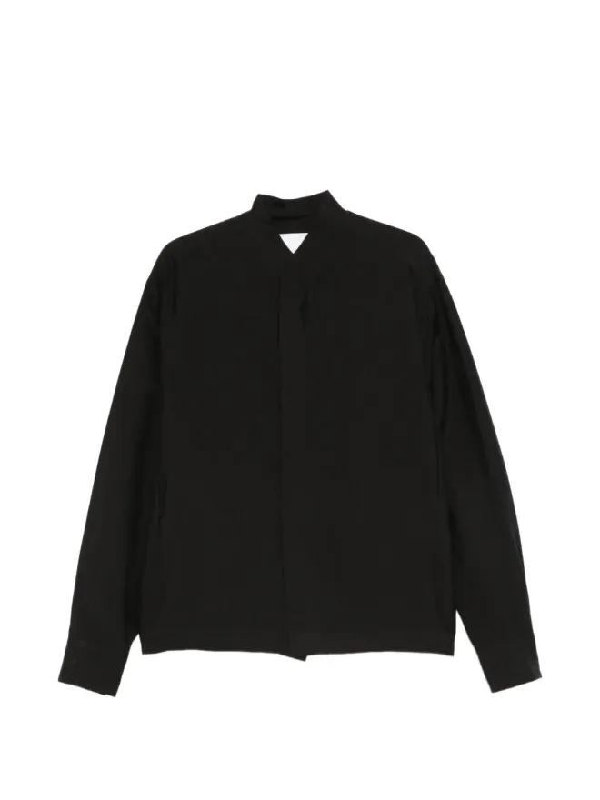 Costumein Costumein ベースノーカラージャケット - ブラックの商品画像