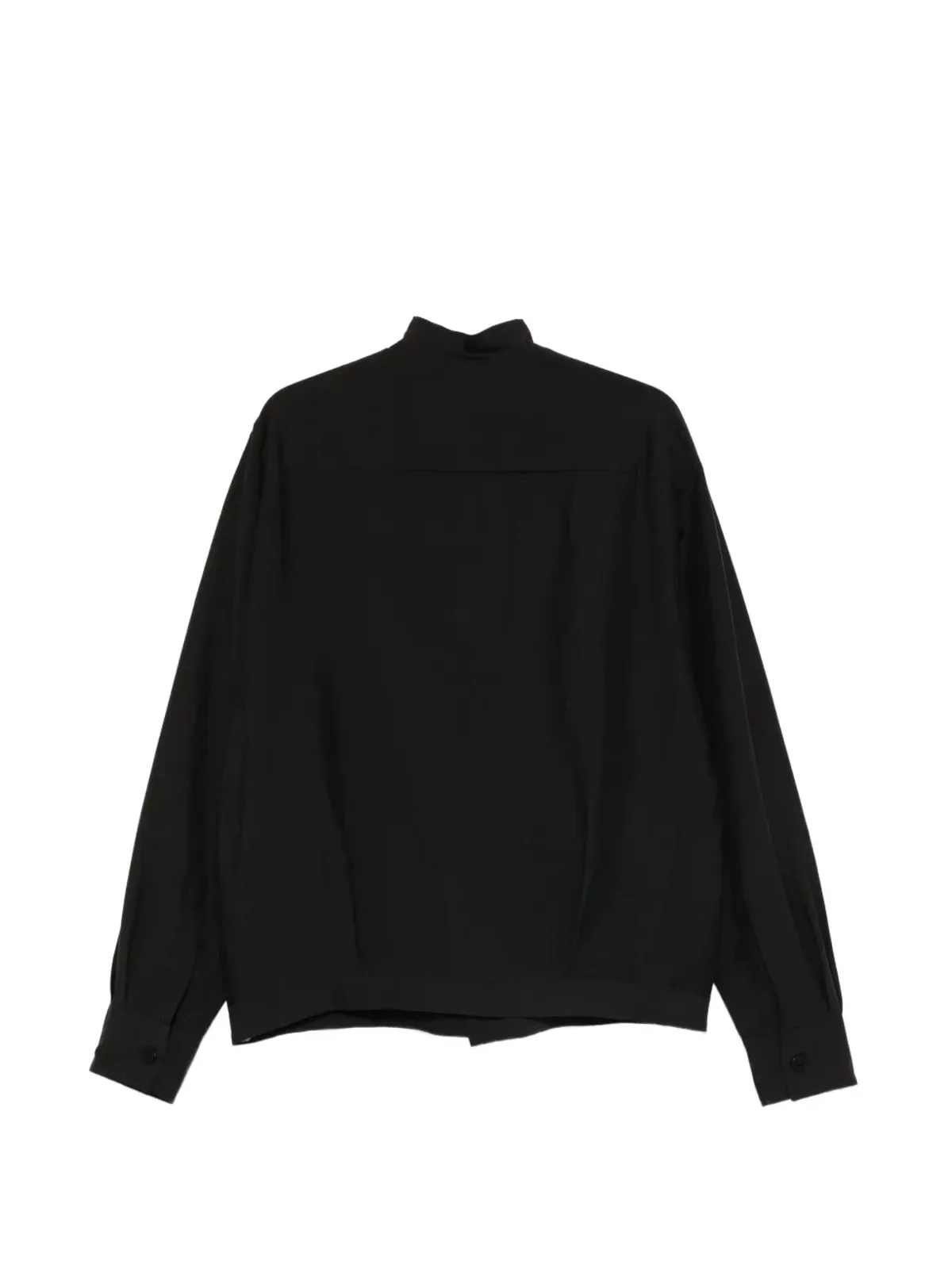 Costumein ベースノーカラージャケット - ブラック - 画像2