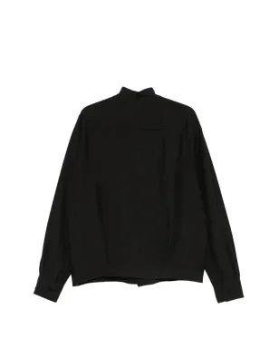 Costumein ベースノーカラージャケット - ブラック - サムネイル2