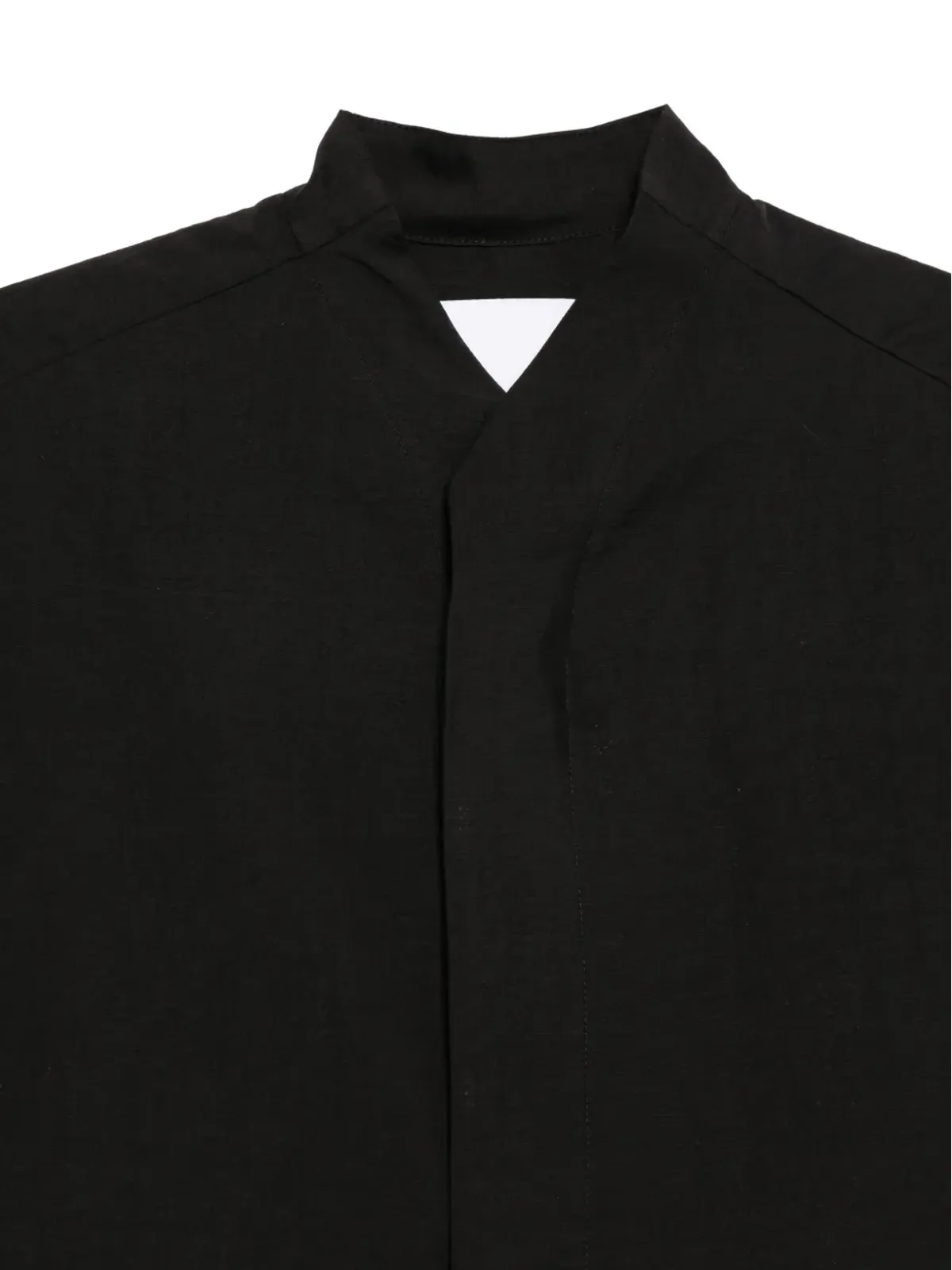 Costumein ベースノーカラージャケット - ブラック - 画像3