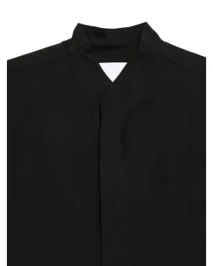 Costumein ベースノーカラージャケット - ブラック - サムネイル3