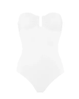 ERES カシオペー ルーシュ水着 - White - サムネイル1