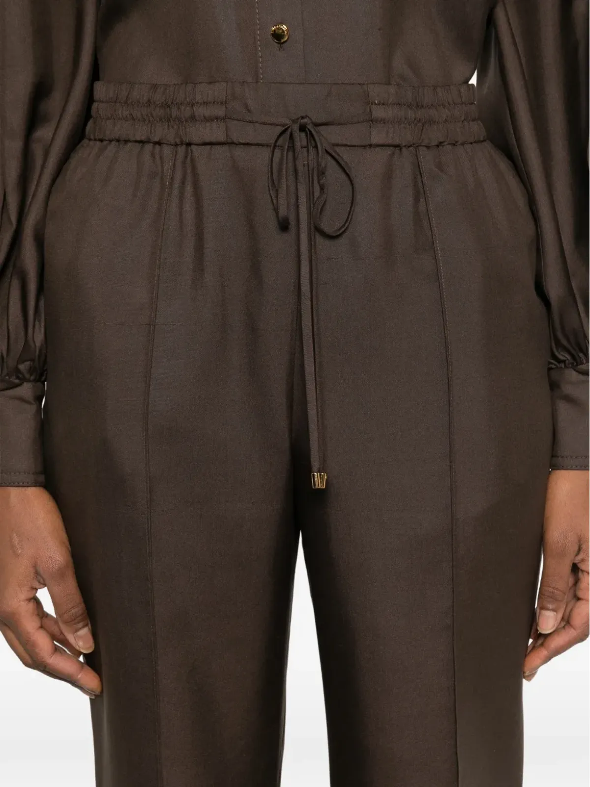 ZIMMERMANN ドローストリングファスニングパンツ - 画像5