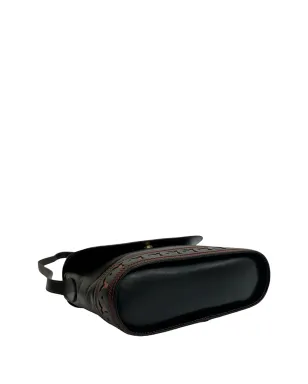 Saint Laurent Pre-Owned レザー カットアウト クロスボディバッグ - サムネイル5